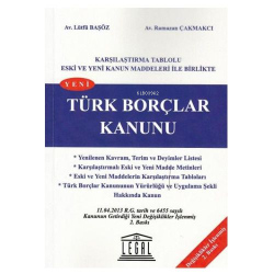 Yeni Türk Borçlar Kanunu (Orta Boy) - Ramazan Çakmakcı | Yeni ve İkinc