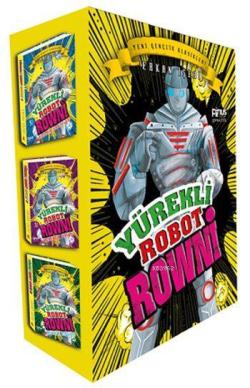 Yürekli Robot Rowni (3 Kitap - Kutulu)