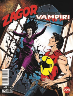 Zagor Sayı 228 - Vampir! - Jacopo Rauch | Yeni ve İkinci El Ucuz Kitab
