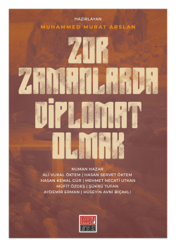 Zor Zamanlarda Diplomat Olmak - Muhammed Murat Arslan | Yeni ve İkinci