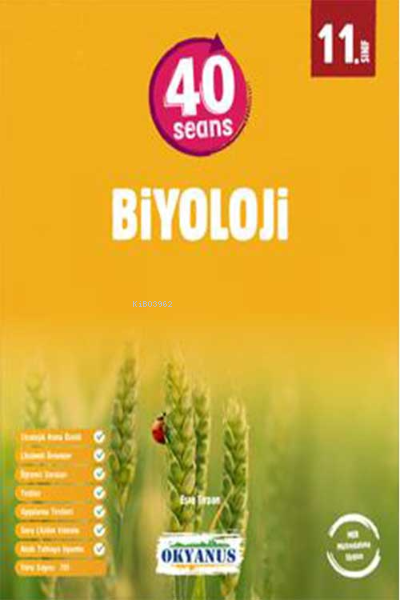 11. Sınıf 40 Seans Biyoloji - Kolektif | Yeni ve İkinci El Ucuz Kitabı