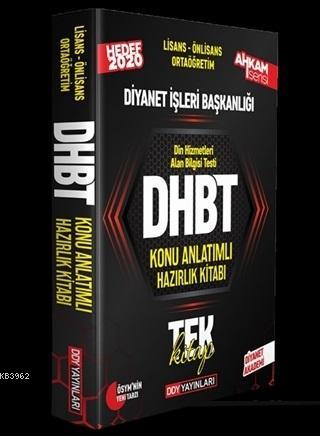 2020 DHBT Ahkam Serisi Tüm Adaylar Konu Anlatımlı Hazırlık Kitabı - | 