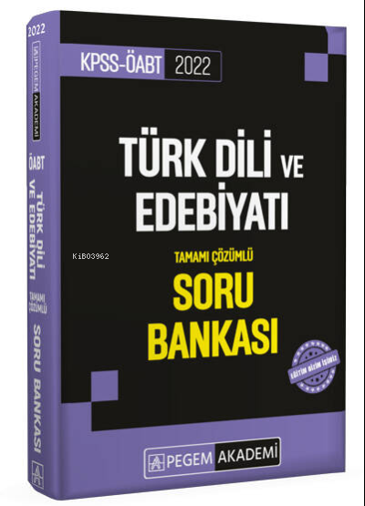 2022 KPSS ÖABT Türk Dili ve Edebiyat Soru Bankası - Kolektif | Yeni ve