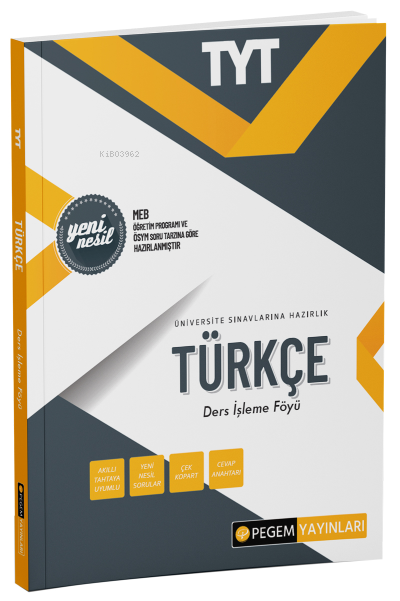 2022 TYT Türkçe Ders İşleme Föyü - Kolektif | Yeni ve İkinci El Ucuz K