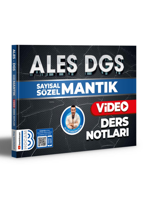2024 ALES DGS Sayısal Sözel Mantık Video Ders Notları - Olcay Küçükçel
