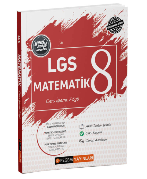2024 LGS Matematik Ders İşleme Föyü - Kolektif | Yeni ve İkinci El Ucu