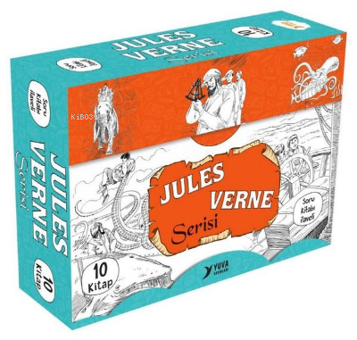 4. Sınıf Jules Verne Serisi Seti - 4 Kitap Takım - Kolektif | Yeni ve 