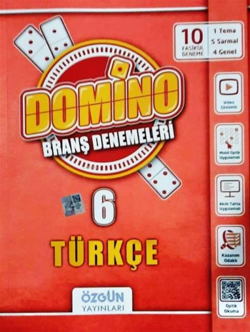 6. Sınıf Türkçe Domino Branş Denemeleri - Kolektif | Yeni ve İkinci El