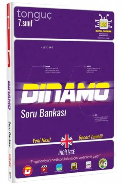 7. Sınıf Dinamo İngilizce Soru Bankası - Kolektif | Yeni ve İkinci El 