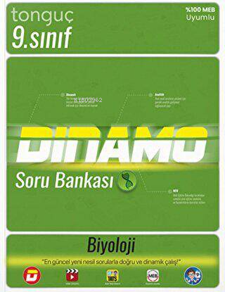 9. Sınıf Dinamo Biyoloji Soru Bankası - Kolektif | Yeni ve İkinci El U