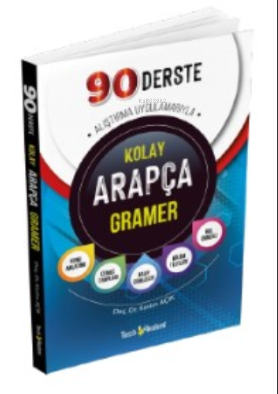 90 Derste Türkçe Açıklamalı Kolay Arapça Gramer - | Yeni ve İkinci El 