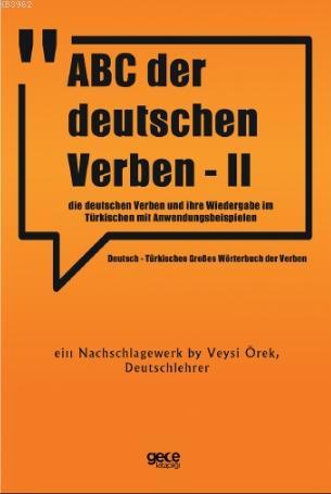 ABC Der Deutschen Verben - II - Veysi Örek | Yeni ve İkinci El Ucuz Ki