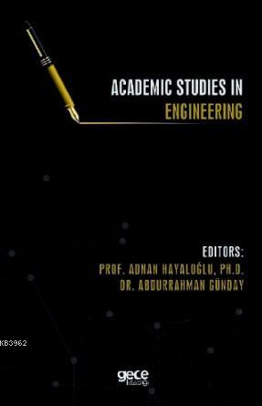 Academic Studies in Engineering - Adnan Hayaloğlu | Yeni ve İkinci El 