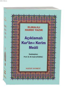 Açıklamalı Kur'an-ı Kerim Meali (Kod:044, Çanta Boy, Metinsiz) - Elmal