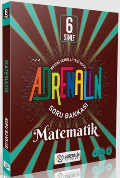 Adrenalin Yayınları 6.Sınıf Matematik Soru Bankası - Kolektif | Yeni v