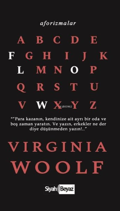 Aforizmalar - Virginia Woolf - Virginia Woolf | Yeni ve İkinci El Ucuz