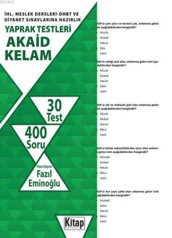 Akaid-Kelam - | Yeni ve İkinci El Ucuz Kitabın Adresi