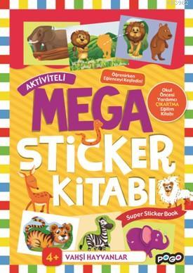 Mega Sticker - Vahşi Hayvanlar - Kolektif- | Yeni ve İkinci El Ucuz Ki
