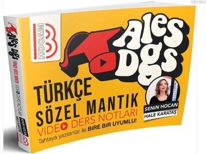 ALES-DGS Türkçe Video Ders Notları Benim Hocam Yayınları - Kolektif | 