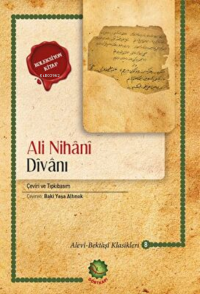 Ali Nihani Divanı - Ali Nihani | Yeni ve İkinci El Ucuz Kitabın Adresi