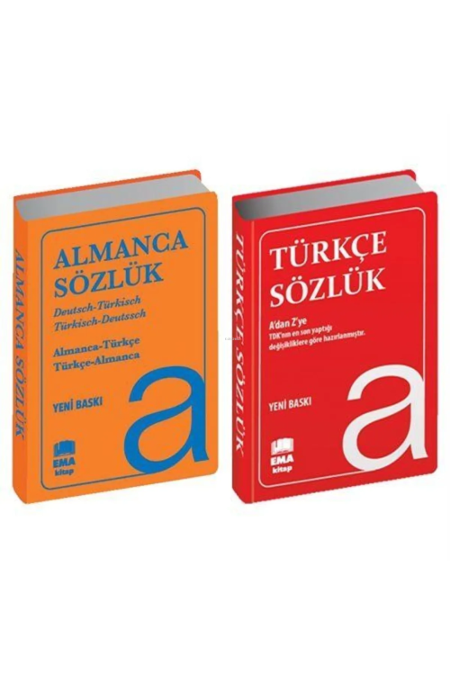 Almanca - Türkçe Sözlük ve Türkçe Sözlük (2 Kitap Set) - Kolektif | Ye