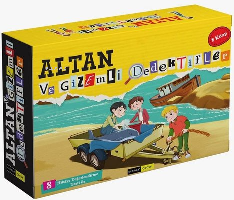Altan ve Gizemli Dedektifler - 8 Kitap Takım Kutulu - Tuna Duran | Yen