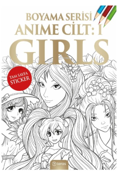 Anime Boyama Cilt I: Girls - Kolektif | Yeni ve İkinci El Ucuz Kitabın
