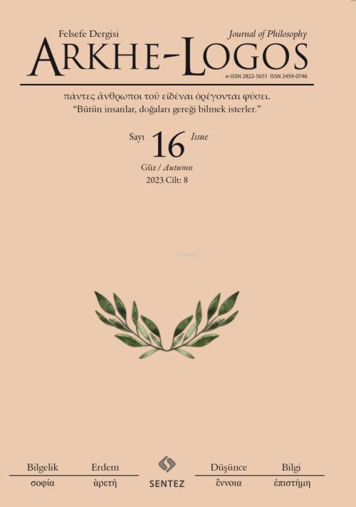 Arkhe-Logos 16 - H. Nur Beyaz Erkızan | Yeni ve İkinci El Ucuz Kitabın