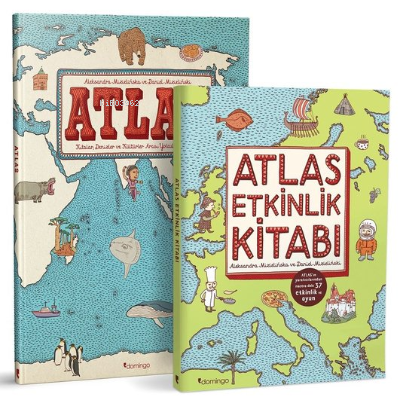Atlas Set (2 Kitap Takım) - Aleksandra Mizielinska | Yeni ve İkinci El