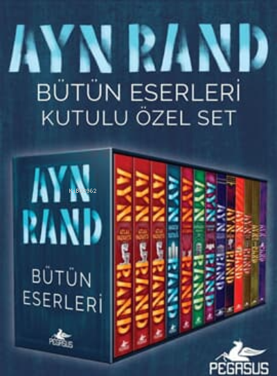 Ayn Rand Bütün Eserleri Kutulu Özel Set (13 Kitap Takım) - Ayn Rand | 