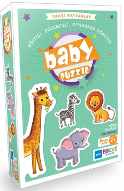 Baby Puzzle - Vahşi Hayvanlar - | Yeni ve İkinci El Ucuz Kitabın Adres