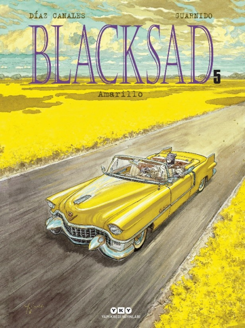 Blacksad 5 – Amarillo (Karton Kapak) - Juan Diaz Canales | Yeni ve İki