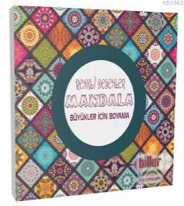 "Büyükler için" Renkli Desenler Mandala - Kolektif | Yeni ve İkinci El