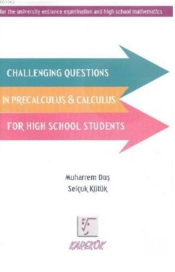 Challenging Questions in Precalculus Calculus - Muharrem Duş- | Yeni v
