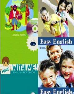 Çocuklar için Kolay İngilizce Seti 2 (5 Kitap + CD) - Kolektif | Yeni 