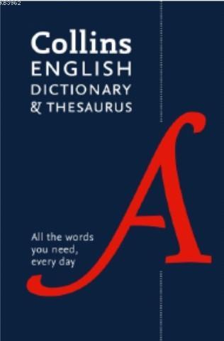 Collins English Dictionary and Thesaurus (Fifth edition) - Kolektif- |
