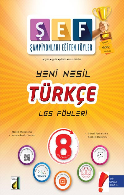Damla Yeni Nesil Türkçe Lgs Föyleri 8.Sınıf ! Yeni ! - Kolektif | Yeni