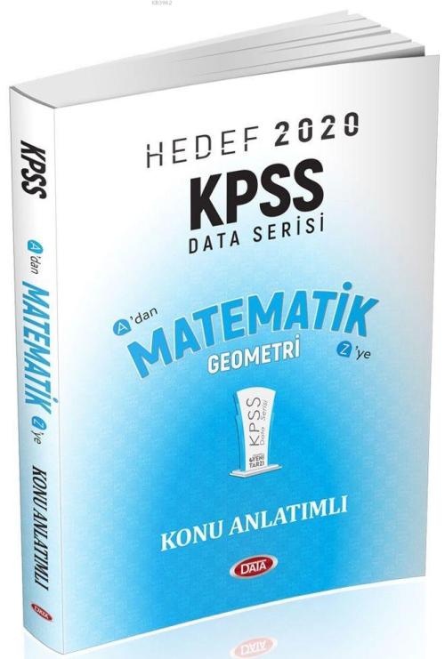 Data Yayınları 2020 KPSS Matematik Geometri Konu Anlatımlı - Kolektif 