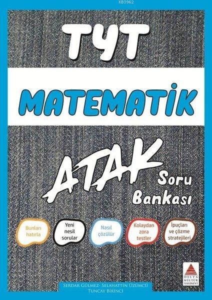 Delta Kültür Yayınları TYT Matematik Atak Soru Bankası Delta Kültür - 