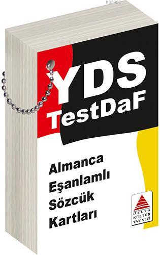 Delta Kültür Yayınları YDS Test Daf Almanca Eş Anlamlı Sözcük Kartları