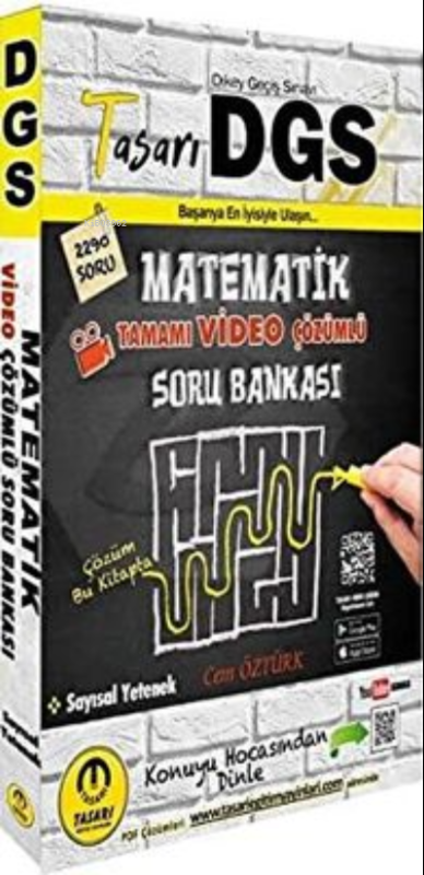 DGS Matematik Sayısal Yetenek Çözümlü Soru Bankası - Cem Öztürk | Yeni