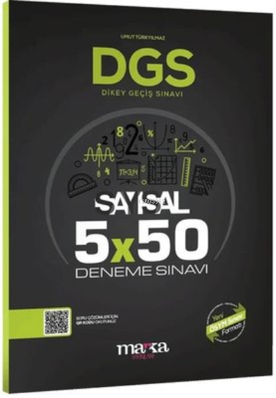 DGS Sayısal 5x50 Deneme Sınavı Tamamı PDF Çözümlü Açıklanan Yeni Müfre