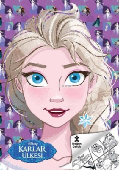 Disney Karlar Ülkesi Kraliçe Elsa ;Boyama Kitabı - Kolektif | Yeni ve 
