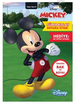Disney Mickey - Süper Kolay Boyama Kitabı - Kolektif | Yeni ve İkinci 