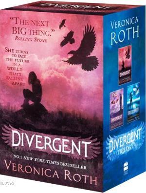 Divergent Trilogy Boxed Set (Books 3) - Veronica Roth- | Yeni ve İkinc