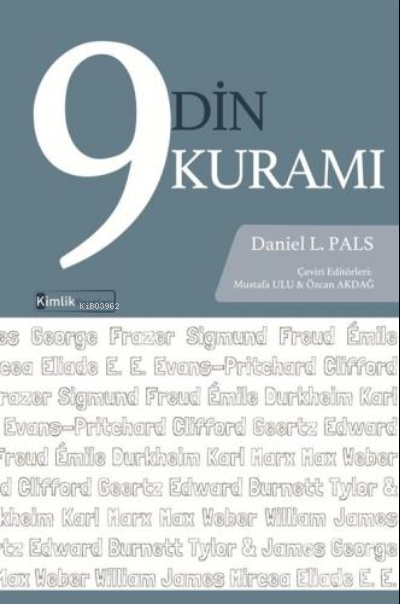 Dokuz Din Kuramı - Daniel L. Pals | Yeni ve İkinci El Ucuz Kitabın Adr