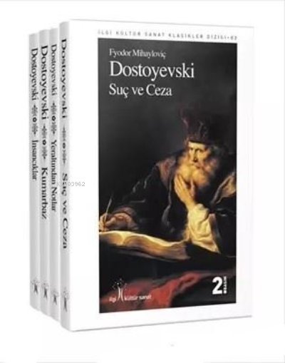 Dostoyevski Seti - 4 Kitap Takım - Fyodor Mihayloviç Dostoyevski | Yen
