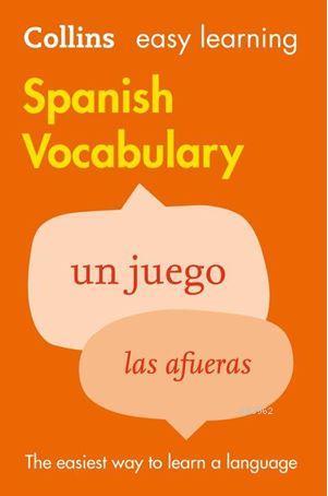 Easy Learning Spanish Vocabulary - Kolektif | Yeni ve İkinci El Ucuz K