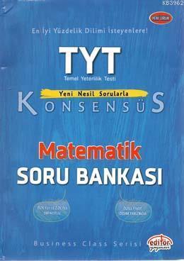 Editör Yayınları TYT Matematik Konsensüs Soru Bankası Editör - | Yeni 