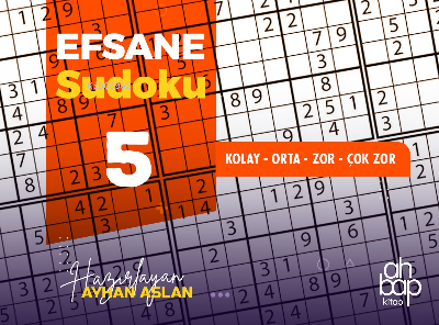 Efsane Sudoku 5 - Ayhan Aslan | Yeni ve İkinci El Ucuz Kitabın Adresi